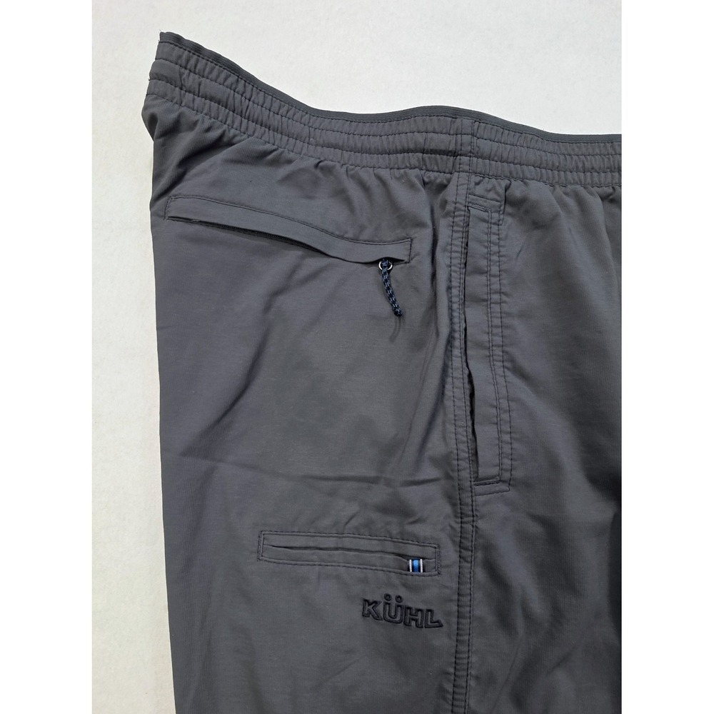 KÜHL Freeflex Shorts Men's Size M Gray Active Hiking Lightweight Elastic Waist